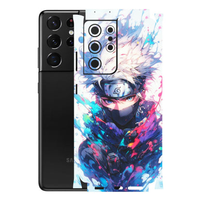 Samsung A/S Series Phone Skins (All Models) - Naruto Face Mask - Matte Finish (M-03) Samsung Galaxy S21 Ultra 5G