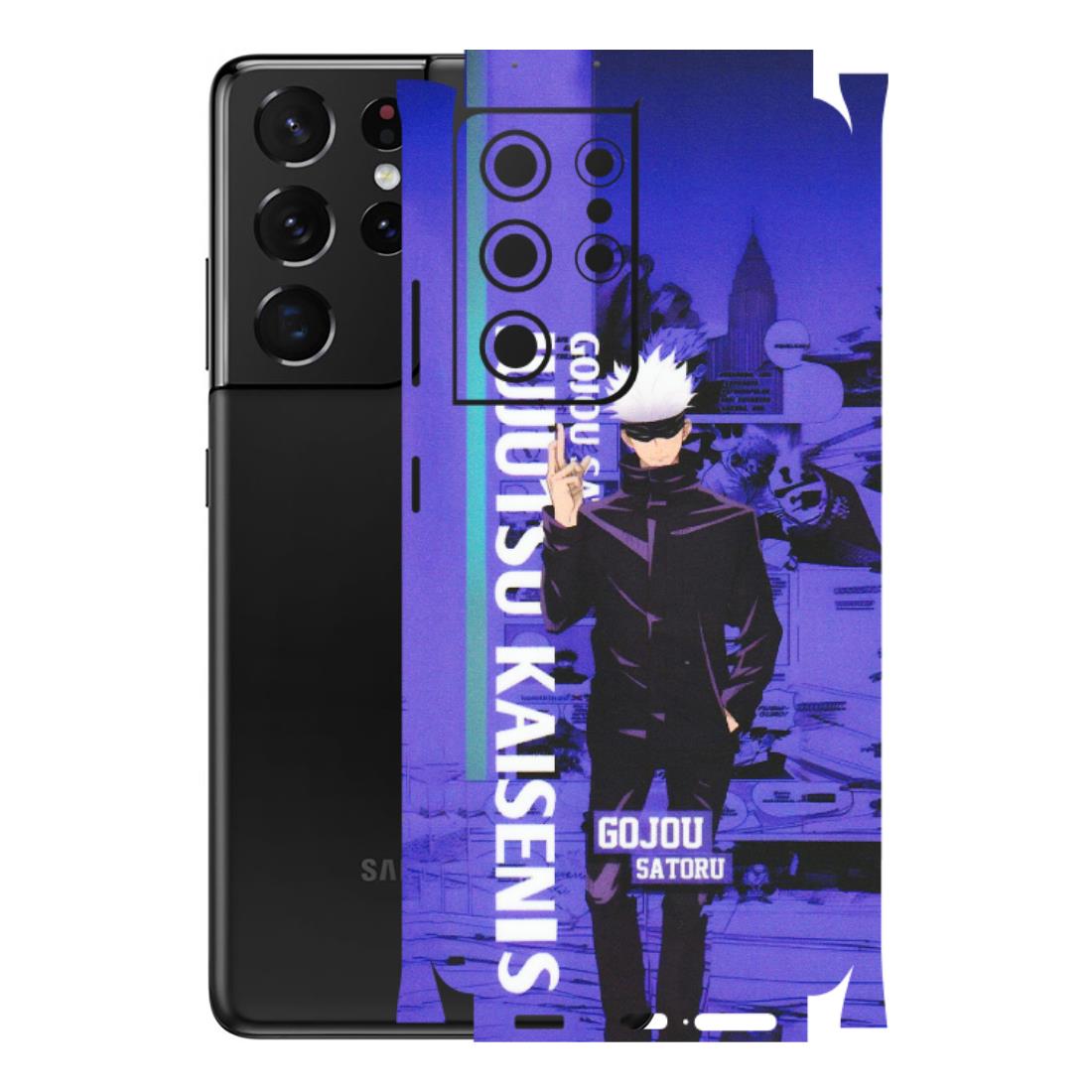 Samsung A/S Series Phone Skins (All Models) - Jujutsu Kaisen Gojo - Matte Finish (M-05) Samsung Galaxy S21 Ultra 5G