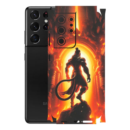 Samsung A/S Series Phone Skins (All Models) - HanumanJi - Matte Finish (M-06) Samsung Galaxy S21 Ultra 5G