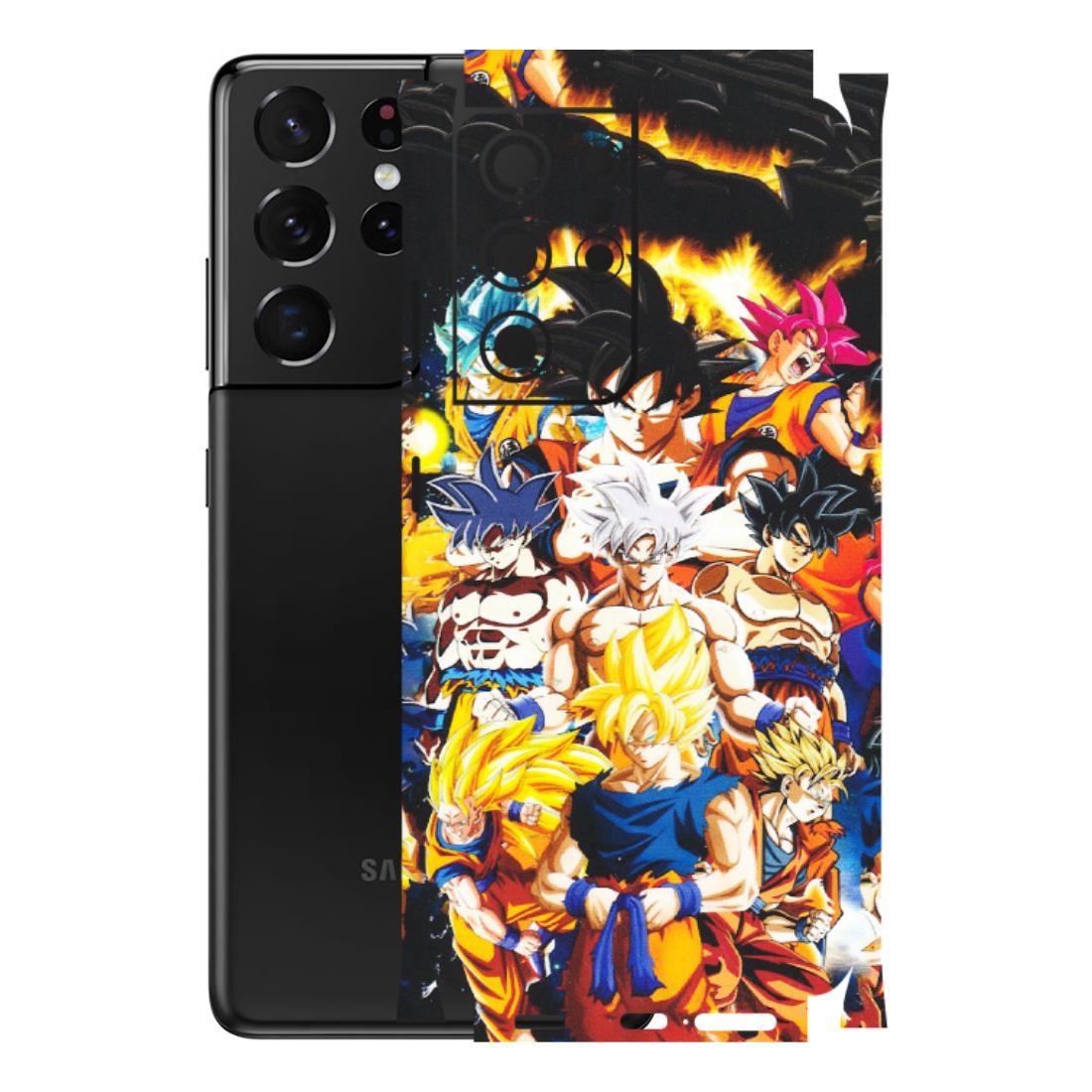 Samsung A/S Series Phone Skins (All Models) - Ultimate Dragon Ball Z - Matte Finish (M-100) Samsung Galaxy S21 Ultra 5G