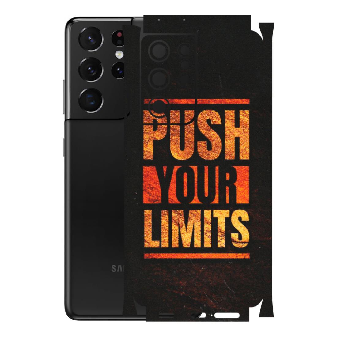 Samsung A/S Series Phone Skins (All Models) - Push Your Limits - Matte Finish (M-118) Samsung Galaxy S21 Ultra 5G