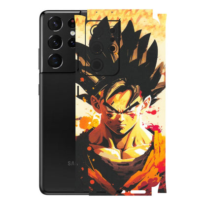 Samsung A/S Series Phone Skins (All Models) - Angry Goku - Matte Finish (M-12) Samsung Galaxy S21 Ultra 5G