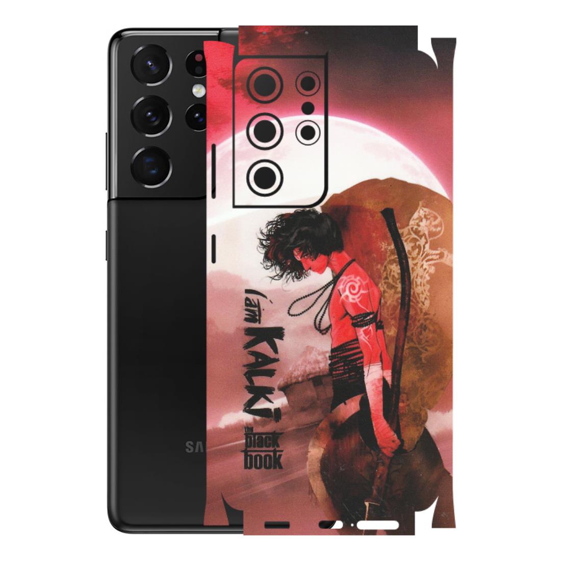 Samsung A/S Series Phone Skins (All Models) - The Black Book Kalia Anime - Matte Finish (M-129) Samsung Galaxy S21 Ultra 5G