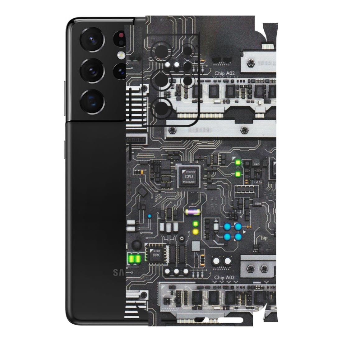 Samsung A/S Series Phone Skins (All Models) - Motherboard Internals - Matte Finish (M-135) Samsung Galaxy S21 Ultra 5G