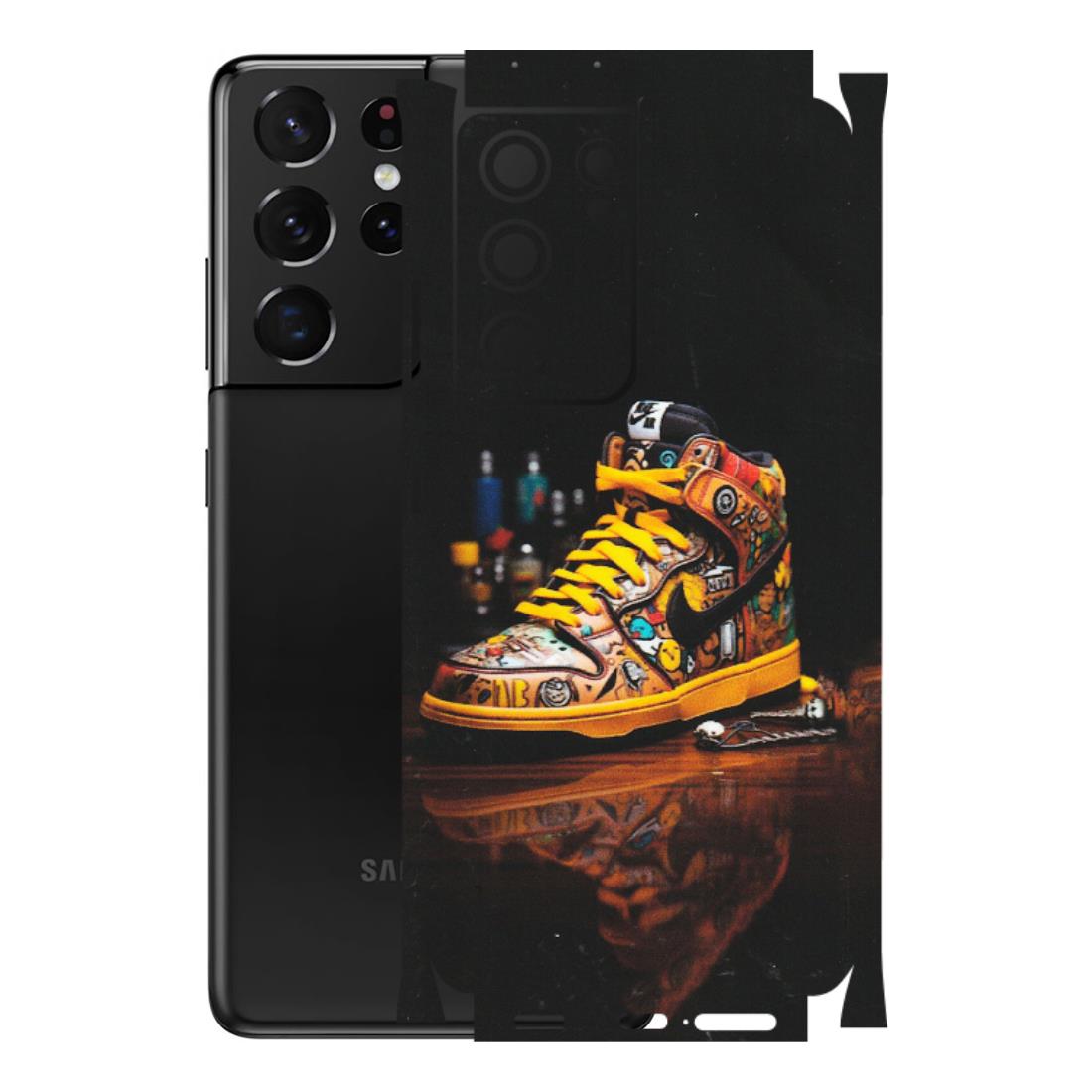 Samsung A/S Series Phone Skins (All Models) - Nike Air Jordan Lover - Matte Finish (M-137) Samsung Galaxy S21 Ultra 5G