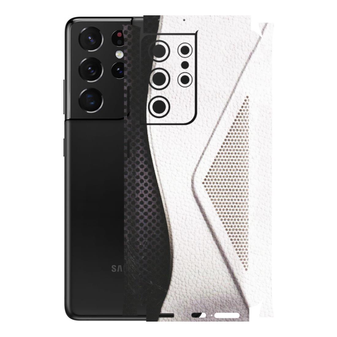 Samsung A/S Series Phone Skins (All Models) - Black And White Iconic Convoy - Matte Finish (M-149) Samsung Galaxy S21 Ultra 5G