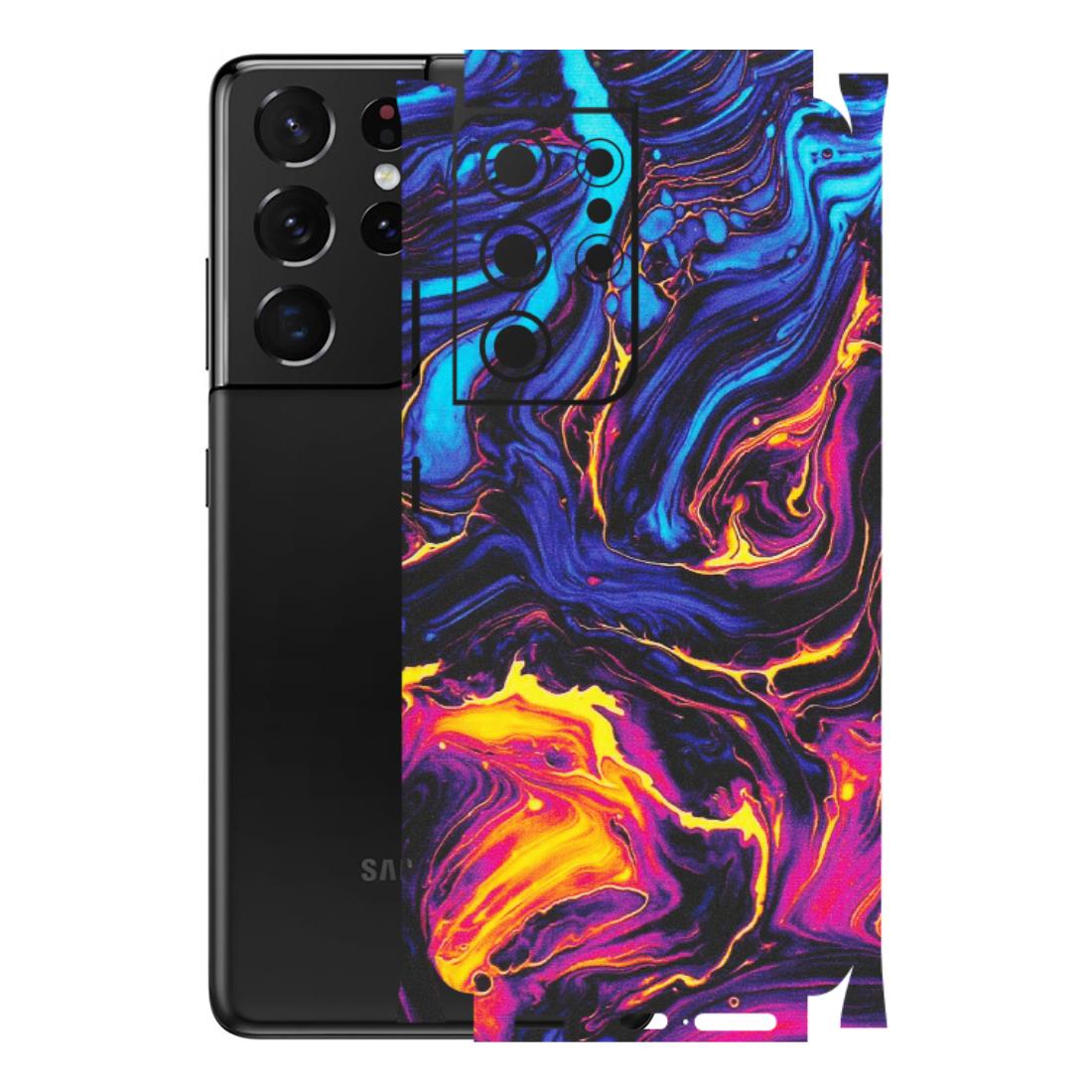 Samsung A/S Series Phone Skins (All Models) - Abstract Paint Classy - Matte Finish (M-15) Samsung Galaxy S21 Ultra 5G