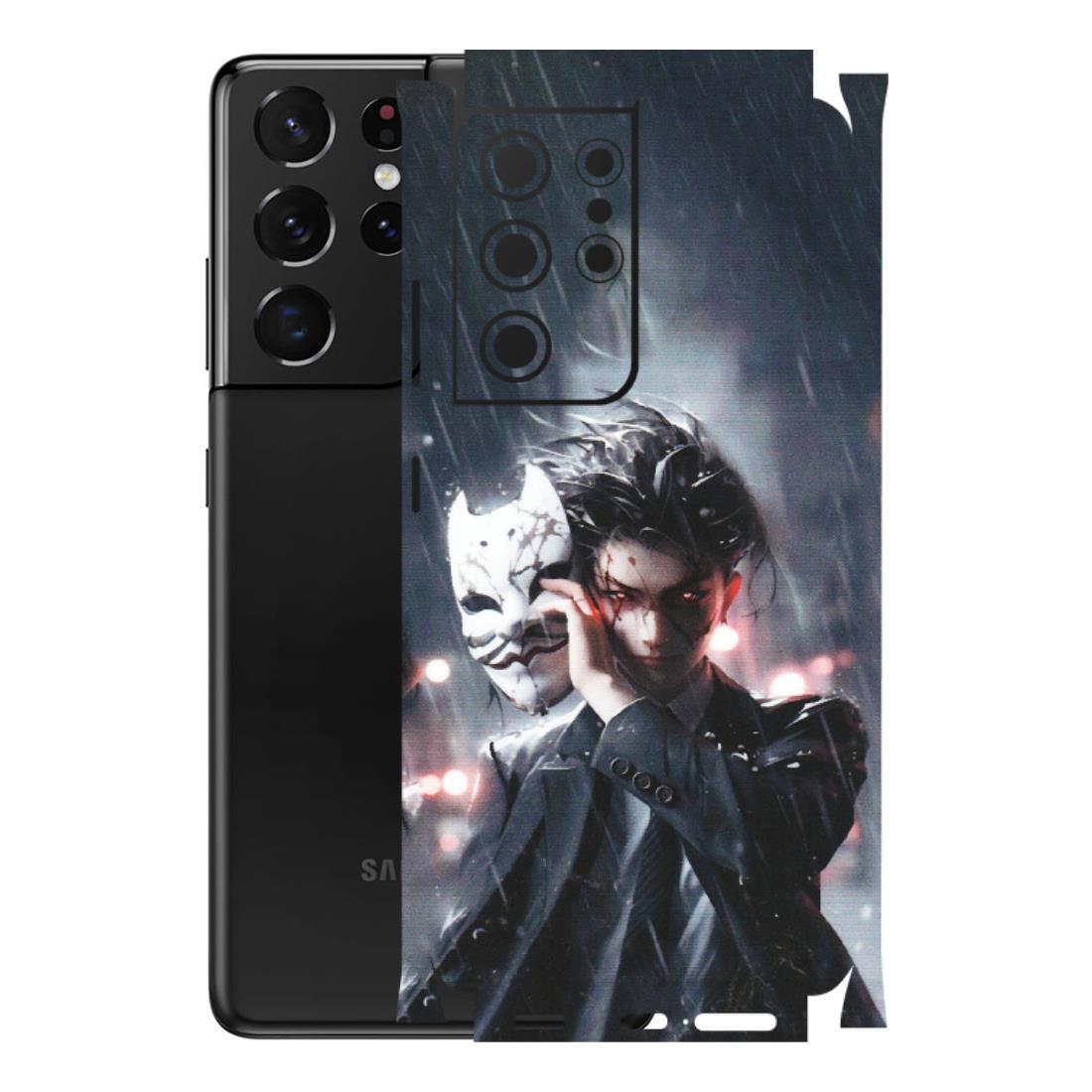 Samsung A/S Series Phone Skins (All Models) - Kimestsu No Yaiba Anime - Matte Finish (M-154) Samsung Galaxy S21 Ultra 5G