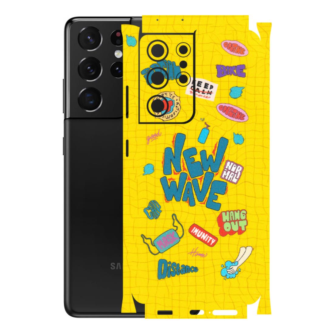 Samsung A/S Series Phone Skins (All Models) - New Wave Life - Matte Finish (M-17) Samsung Galaxy S21 Ultra 5G