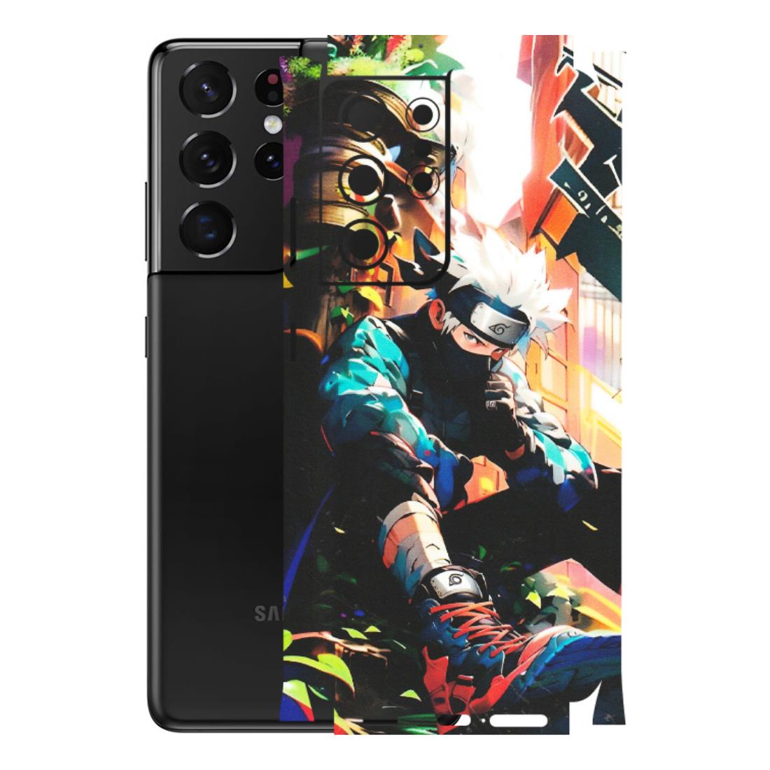 Samsung A/S Series Phone Skins (All Models) - Ash & Pikachu - Matte Finish (M-26) Samsung Galaxy S21 Ultra 5G