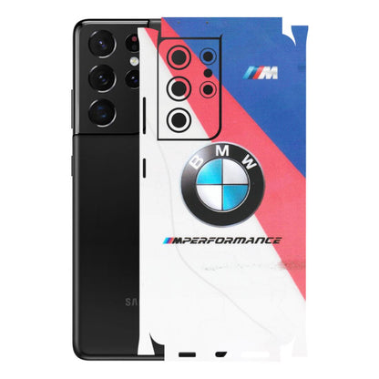 Samsung A/S Series Phone Skins (All Models) - BMW Logo Performance - Matte Finish (M-27) Samsung Galaxy S21 Ultra 5G