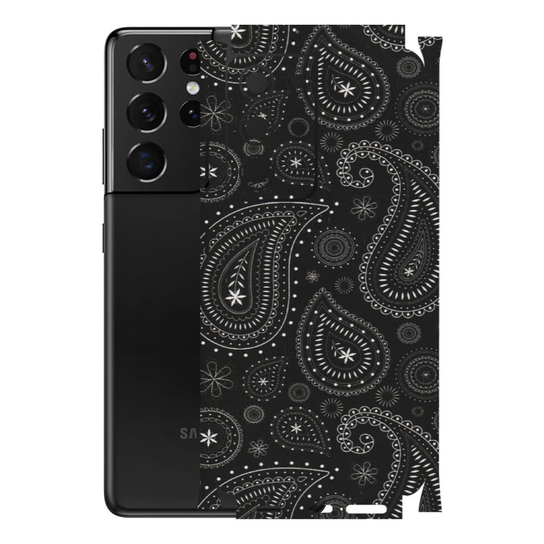 Samsung A/S Series Phone Skins (All Models) - Black Sober Kerry - Matte Finish (M-37) Samsung Galaxy S21 Ultra 5G