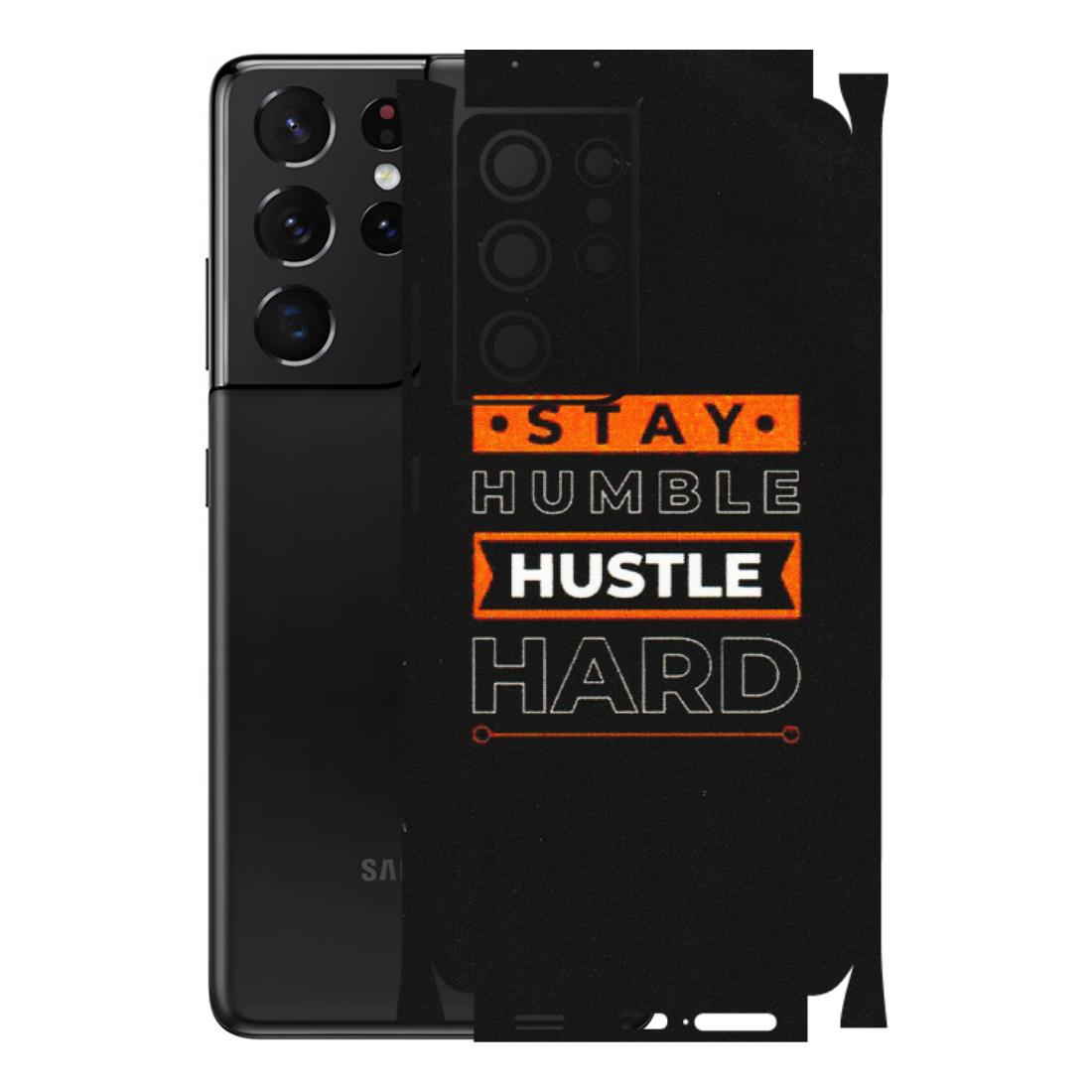 Samsung A/S Series Phone Skins (All Models) - Stay Humble Stay Hard - Matte Finish (M-48) Samsung Galaxy S21 Ultra 5G