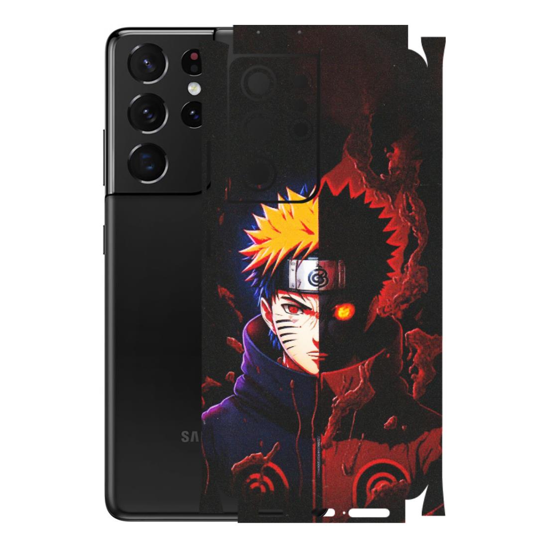 Samsung A/S Series Phone Skins (All Models) - Naruto X Evil - Matte Finish (M-70) Samsung Galaxy S21 Ultra 5G