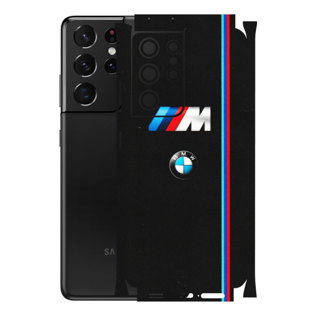 Samsung A/S Series Phone Skins (All Models) - Styling With Black BMW - Matte Finish (M-74) Samsung Galaxy S21 Ultra 5G