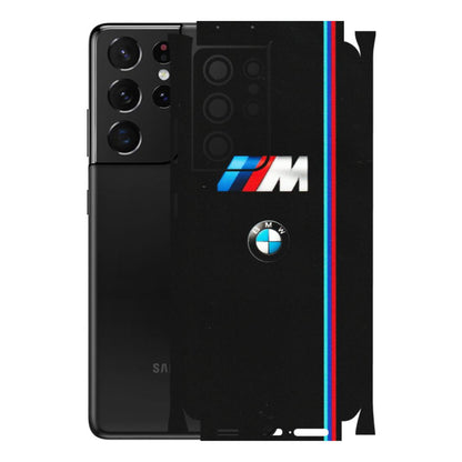 Samsung A/S Series Phone Skins (All Models) - Styling With Black BMW - Matte Finish (M-74) Samsung Galaxy S21 Ultra 5G
