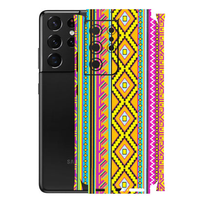 Samsung A/S Series Phone Skins (All Models) - Thai illustration - Matte Finish (M-89) Samsung Galaxy S21 Ultra 5G