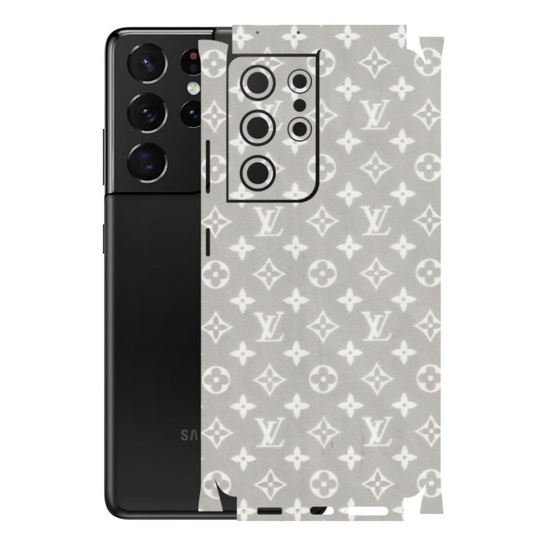 Samsung A/S Series Phone Skins (All Models) - Luxury Brands Logo - Transparent Finish (T-07) Samsung Galaxy S21 Ultra 5G