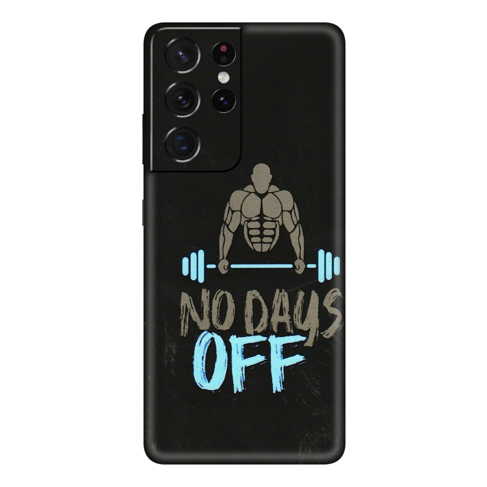 Samsung A/S Series Phone Skins (All Models) - Gym Lover - 3D Embossed Finish (L-127) Samsung Galaxy S21 Ultra 5G