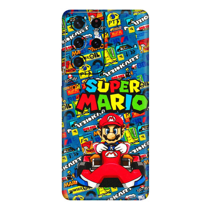 Samsung A/S Series Phone Skins (All Models) - Super Mario Kart - 3D Embossed Finish (L-140) Samsung Galaxy S21 Ultra 5G