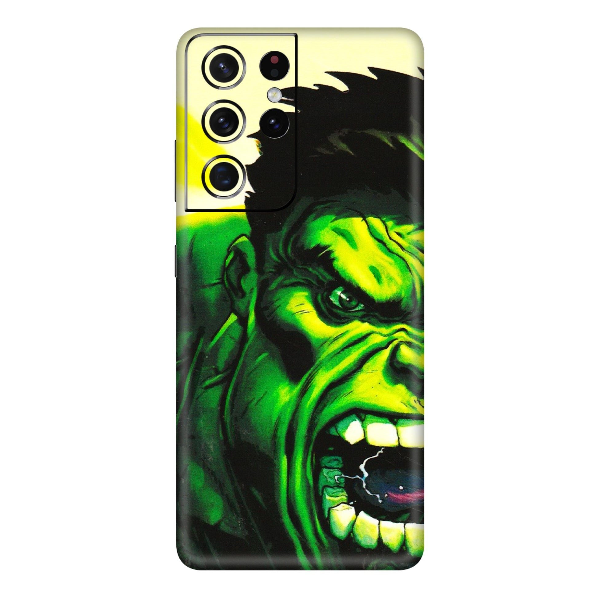 Samsung A/S Series Phone Skins (All Models) - Hulk - 3D Embossed Finish (L-180) Samsung Galaxy S21 Ultra 5G