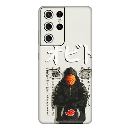 Samsung A/S Series Phone Skins (All Models) - Obito Anime Eye - 3D Embossed Finish (L-19) Samsung Galaxy S21 Ultra 5G