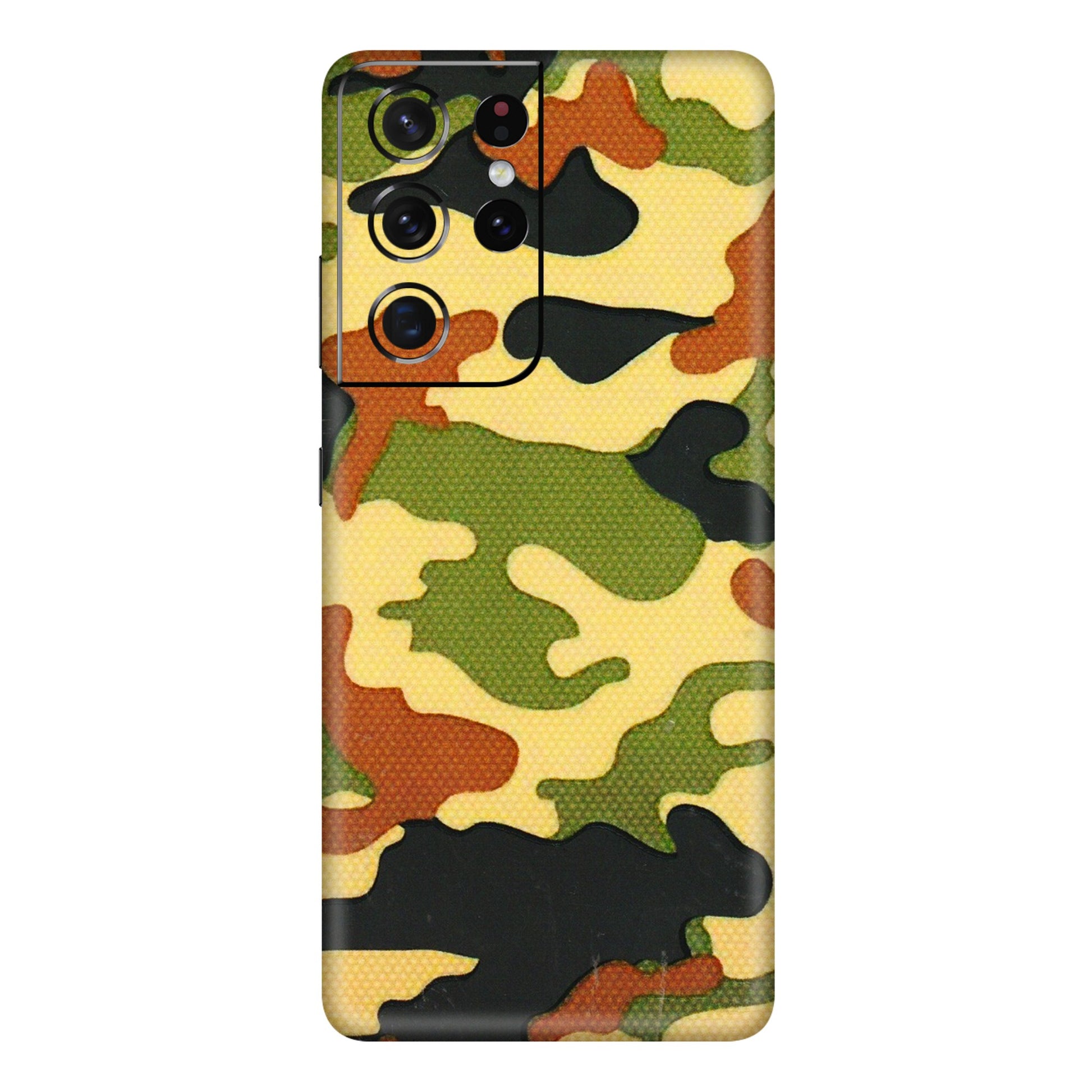Samsung A/S Series Phone Skins (All Models) - Indian Military - 3D Embossed Finish (L-234) Samsung Galaxy S21 Ultra 5G