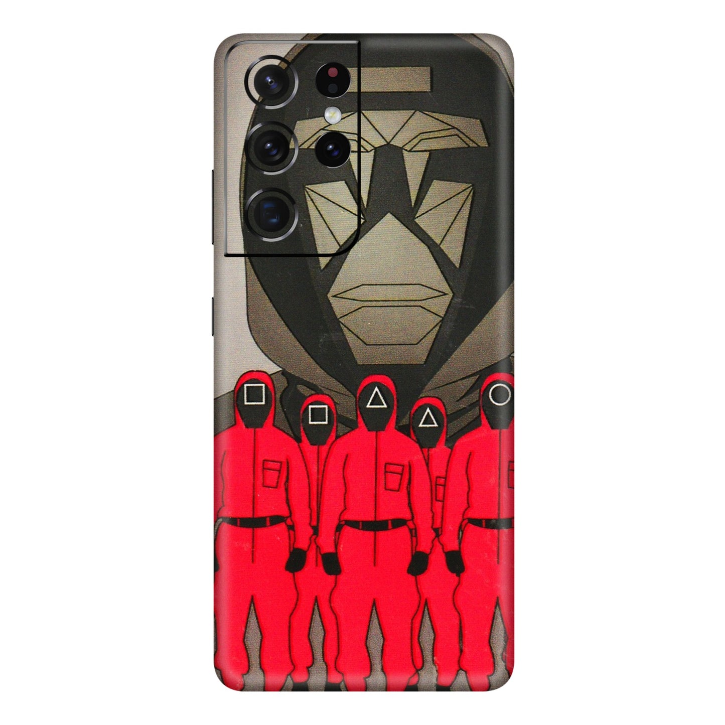 Samsung A/S Series Phone Skins (All Models) - Squid Game Hero - 3D Embossed Finish (L-245) Samsung Galaxy S21 Ultra 5G
