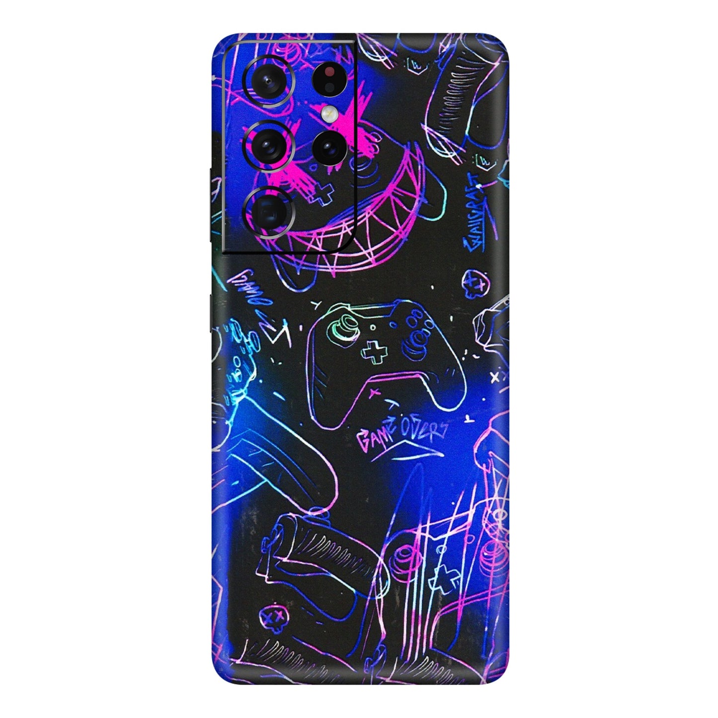 Samsung A/S Series Phone Skins (All Models) - Gamers Paradise - 3D Embossed Finish (L-258) Samsung Galaxy S21 Ultra 5G