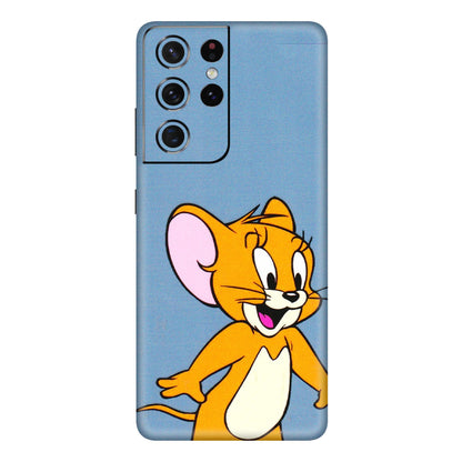 Samsung A/S Series Phone Skins (All Models) - Jerry - 3D Embossed Finish (L-259) Samsung Galaxy S21 Ultra 5G