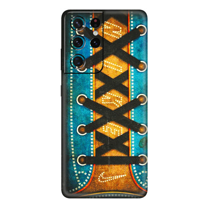 Samsung A/S Series Phone Skins (All Models) - Sneakers Lover Nike - 3D Embossed Finish (L-262) Samsung Galaxy S21 Ultra 5G