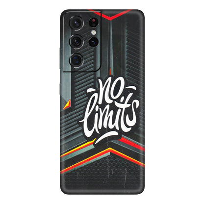 Samsung A/S Series Phone Skins (All Models) - No Limits - 3D Embossed Finish (L-286) Samsung Galaxy S21 Ultra 5G