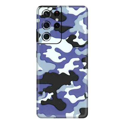 Samsung A/S Series Phone Skins (All Models) - Powerfull Military Camoflauge - 3D Embossed Finish (L-49) Samsung Galaxy S21 Ultra 5G