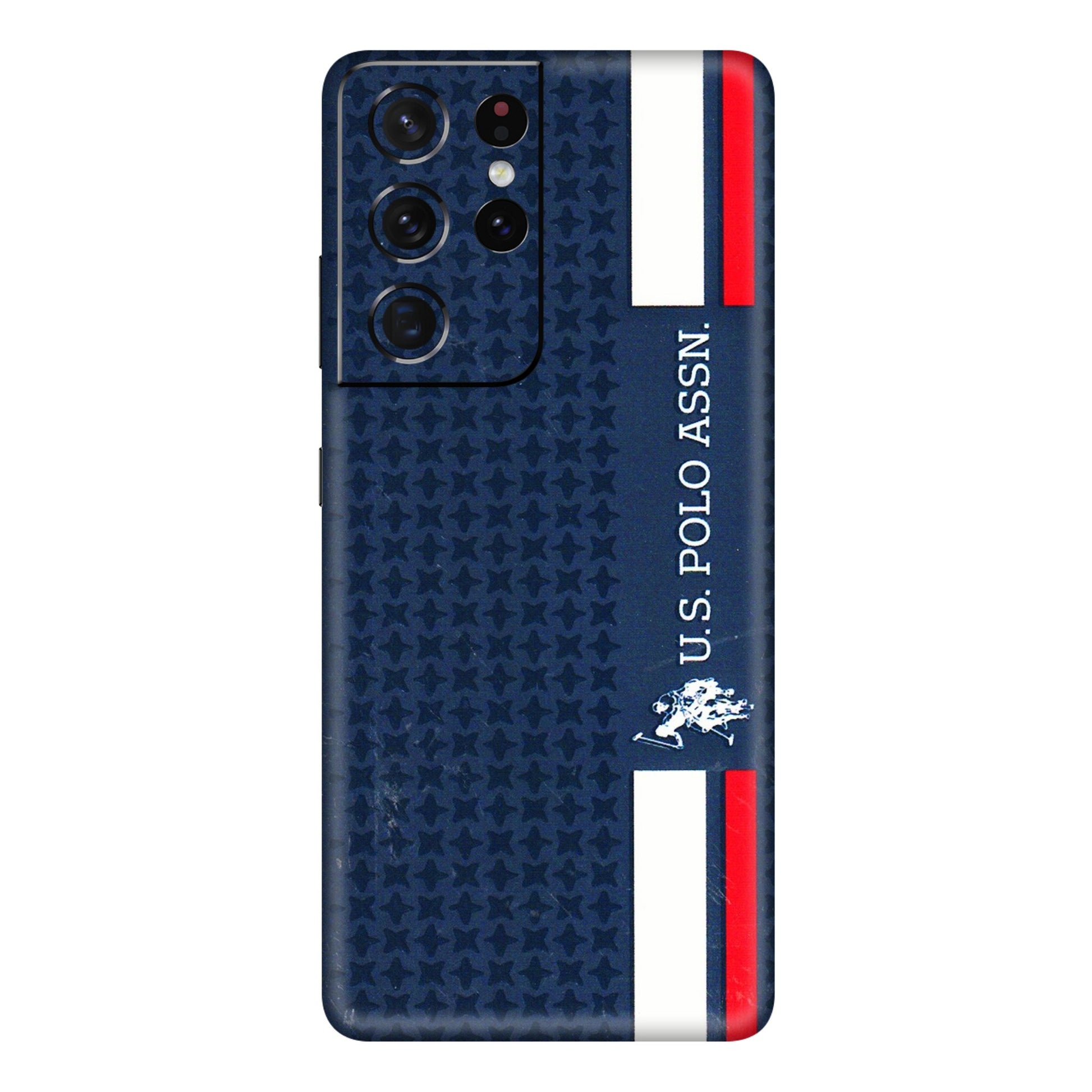 Samsung A/S Series Phone Skins (All Models) - US POLO Designer Brand - 3D Embossed Finish (L-65) Samsung Galaxy S21 Ultra 5G
