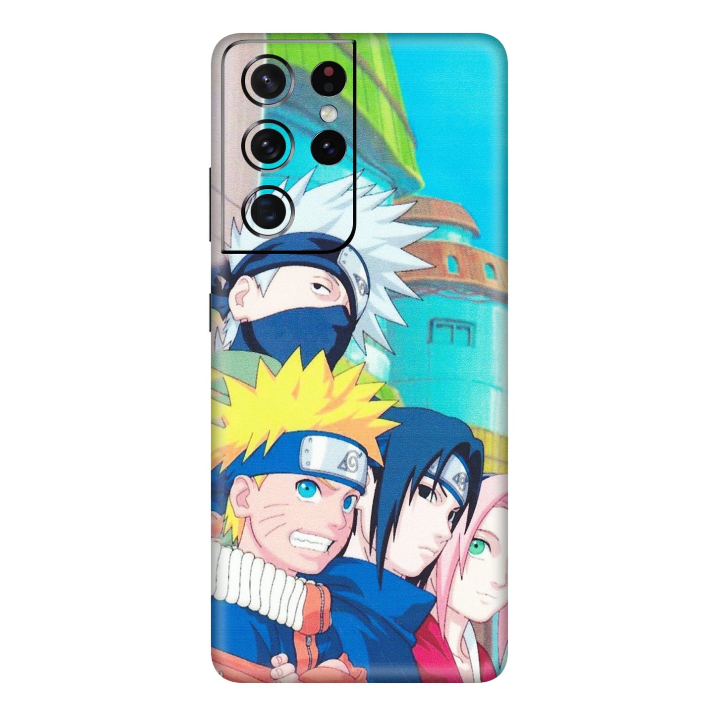 Samsung A/S Series Phone Skins (All Models) - Team Minato And Kakashi - Matte Finish (M-101) Samsung Galaxy S21 Ultra 5G