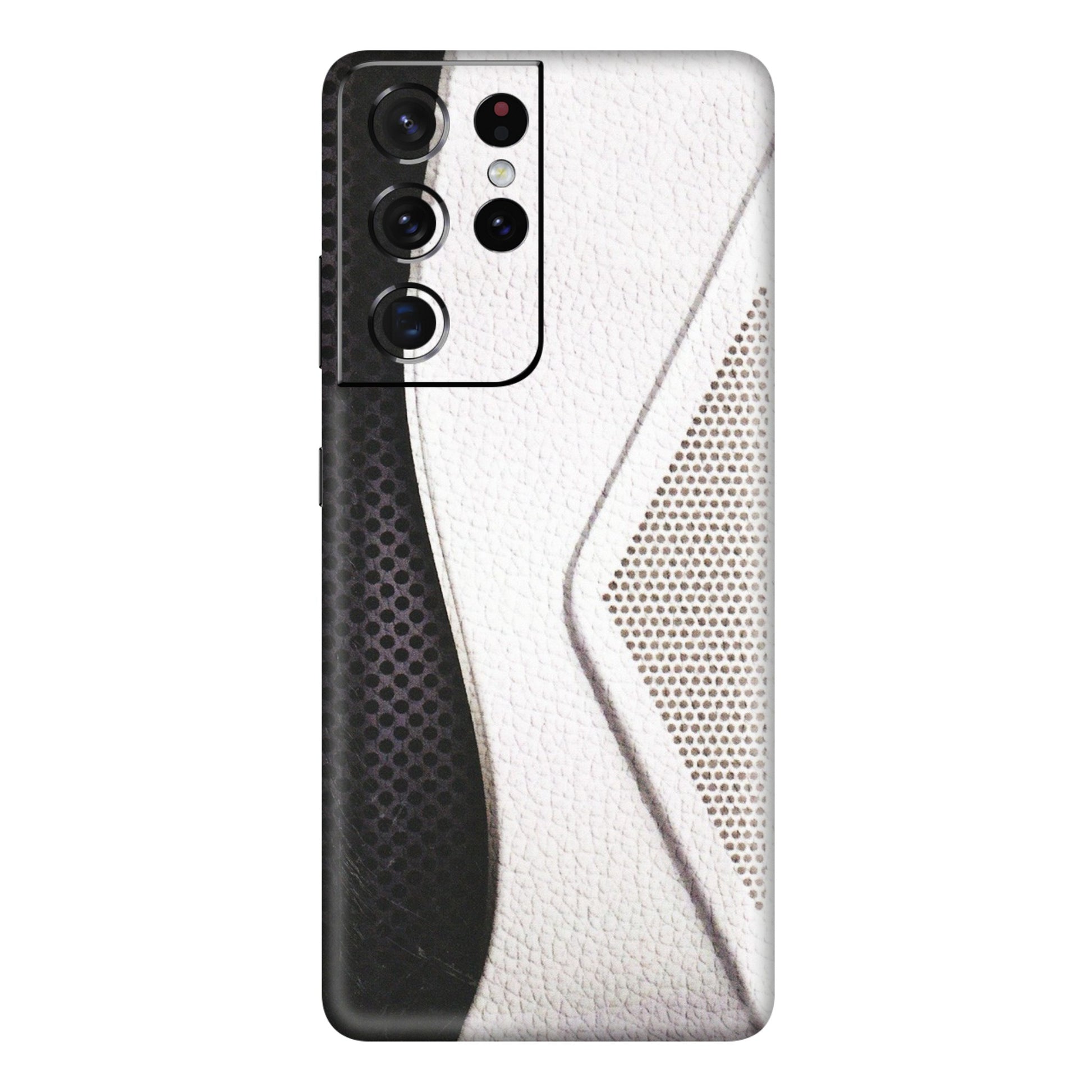 Samsung A/S Series Phone Skins (All Models) - Black And White Iconic Convoy - Matte Finish (M-149) Samsung Galaxy S21 Ultra 5G
