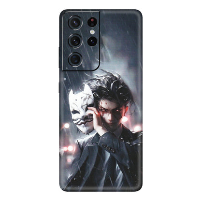 Samsung A/S Series Phone Skins (All Models) - Kimestsu No Yaiba Anime - Matte Finish (M-154) Samsung Galaxy S21 Ultra 5G