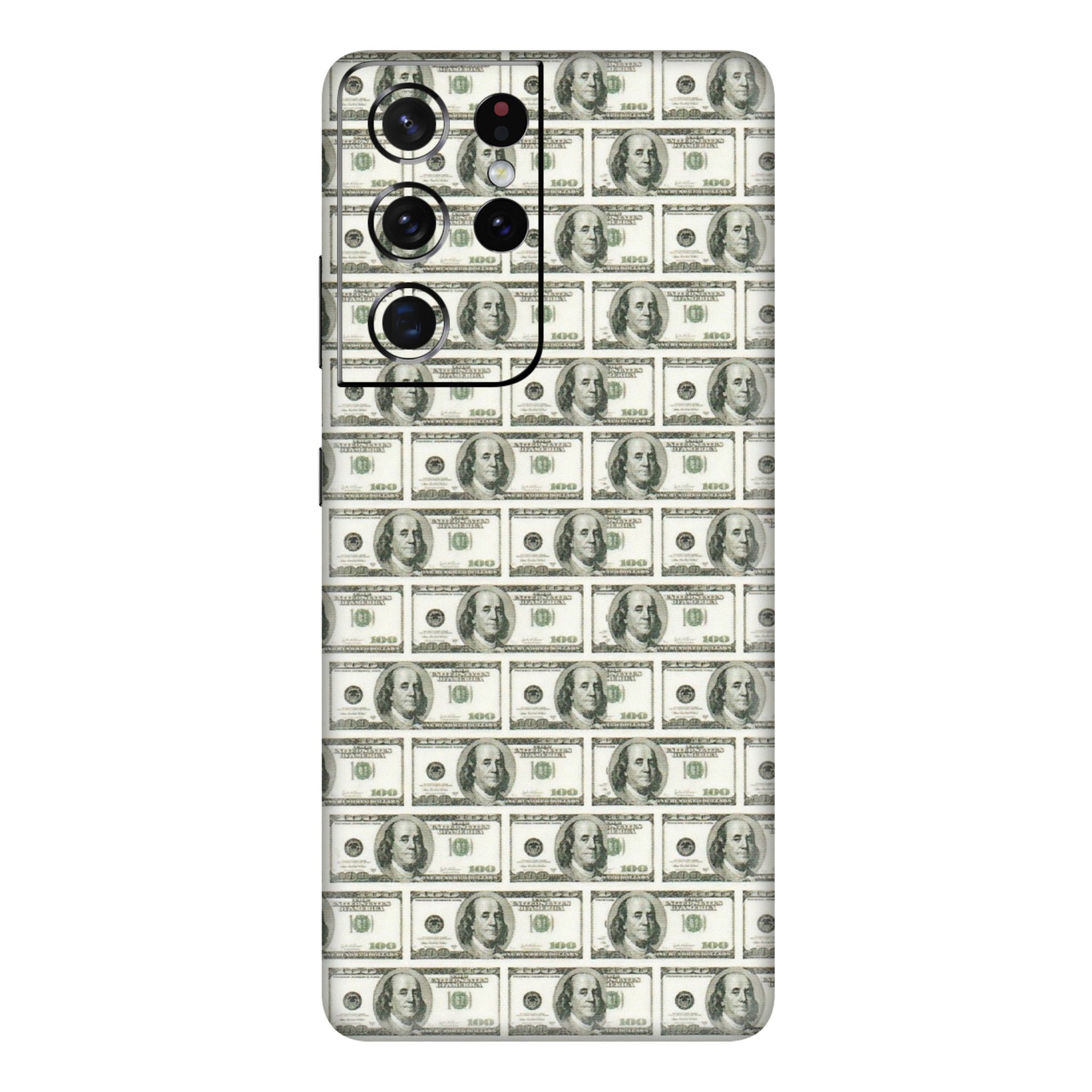 Samsung A/S Series Phone Skins (All Models) - I Love Dollars - Matte Finish (M-40) Samsung Galaxy S21 Ultra 5G