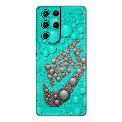 Samsung A/S Series Phone Skins (All Models) - Shoe Brand Bubbles - Matte Finish (M-42) Samsung Galaxy S21 Ultra 5G
