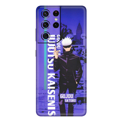 Samsung A/S Series Phone Skins (All Models) - Jujutsu Kaisen Gojo - Matte Finish (M-05) Samsung Galaxy S21 Ultra 5G