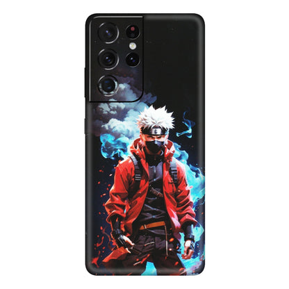 Samsung A/S Series Phone Skins (All Models) - Kakashi Hatake Naruto - Matte Finish (M-60) Samsung Galaxy S21 Ultra 5G