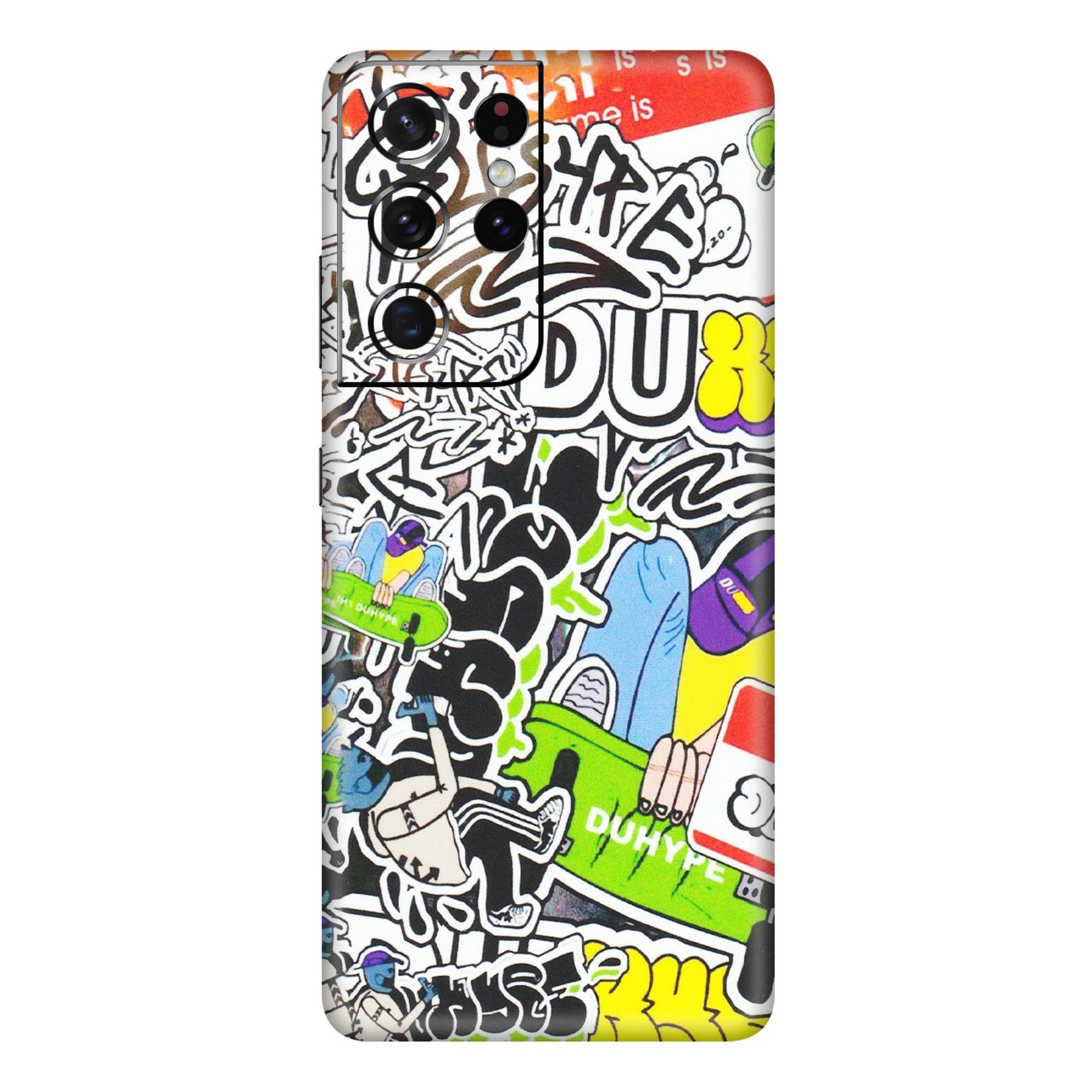 Samsung A/S Series Phone Skins (All Models) - Dope Graffiti - Matte Finish (M-61) Samsung Galaxy S21 Ultra 5G