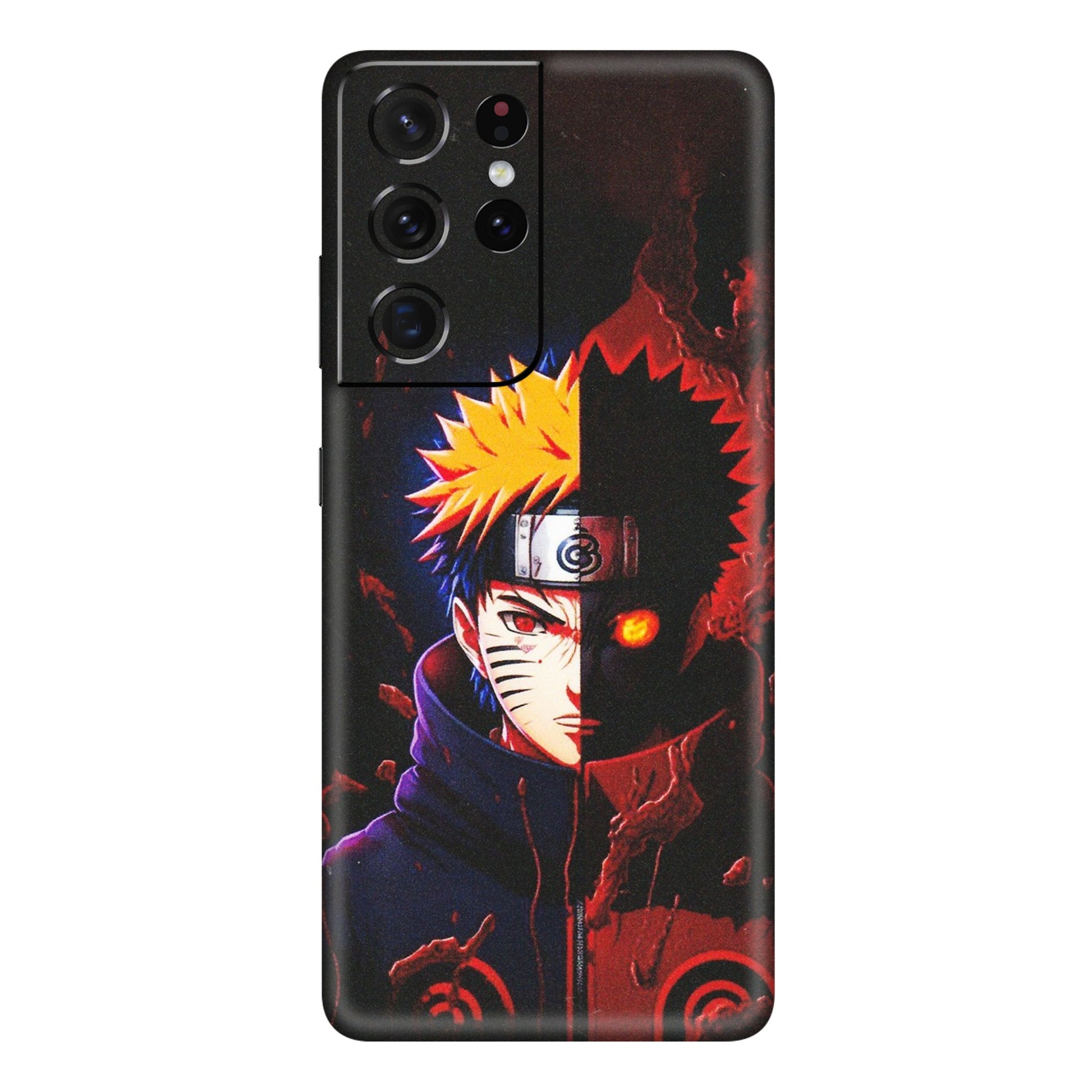 Samsung A/S Series Phone Skins (All Models) - Naruto X Evil - Matte Finish (M-70) Samsung Galaxy S21 Ultra 5G