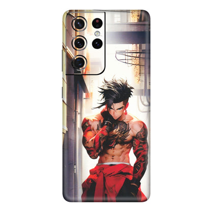 Samsung A/S Series Phone Skins (All Models) - In the streets of Japan - Matte Finish (M-77) Samsung Galaxy S21 Ultra 5G