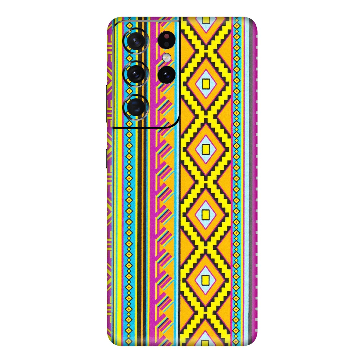 Samsung A/S Series Phone Skins (All Models) - Thai illustration - Matte Finish (M-89) Samsung Galaxy S21 Ultra 5G