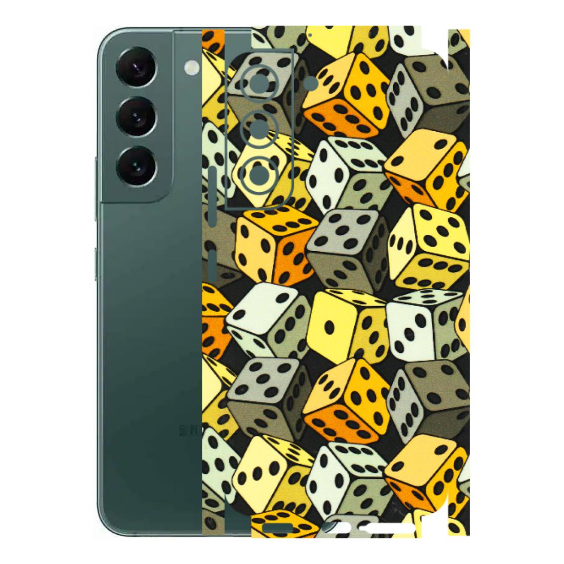 Samsung A/S Series Phone Skins (All Models) - Dices Of Life - 3D Embossed Finish (L-04) Samsung Galaxy S22