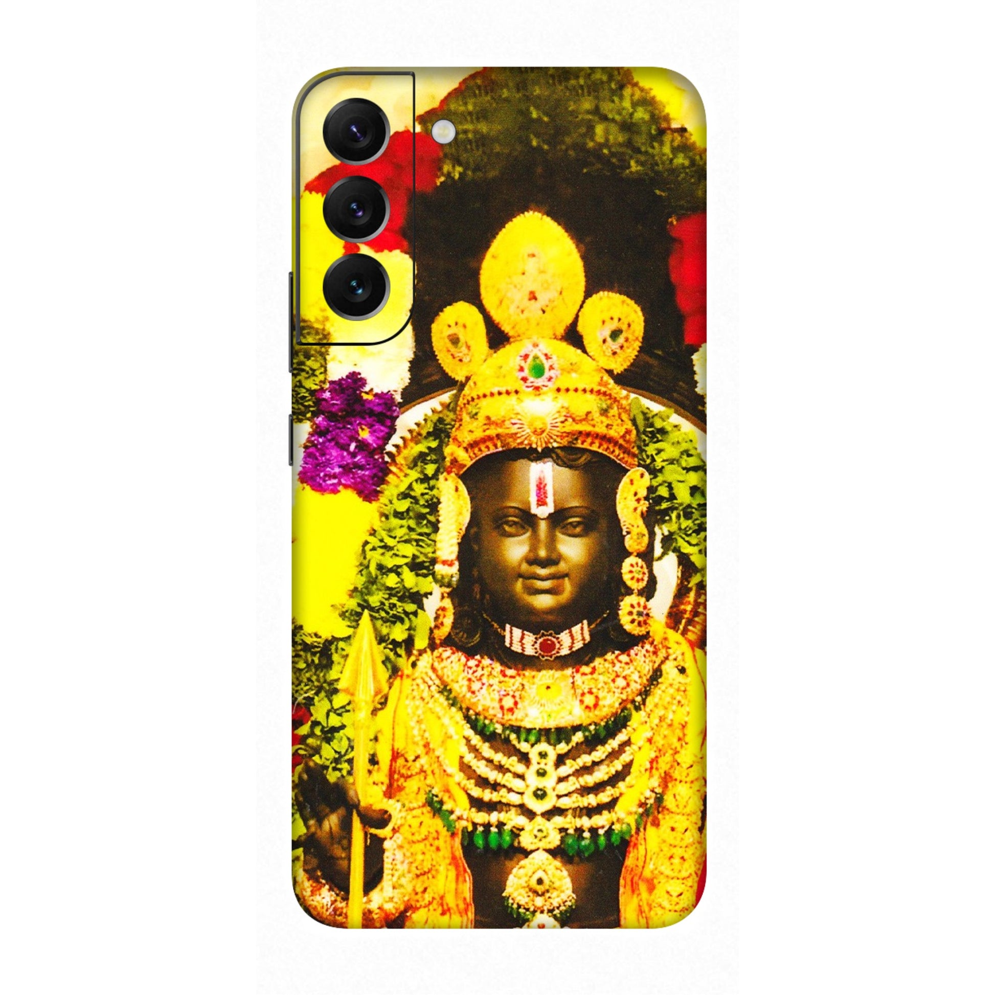 Samsung A/S Series Phone Skins (All Models) - Ram Lalla Ayodhya - 3D Embossed Finish (L-103) Samsung Galaxy S22