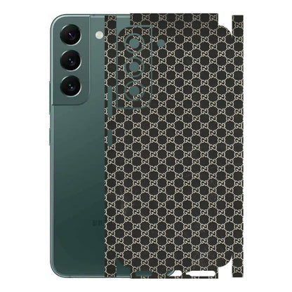 Samsung A/S Series Phone Skins (All Models) - Black G Print - 3D Embossed Finish (L-109) Samsung Galaxy S22