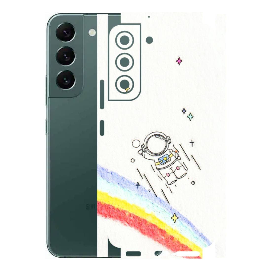 Samsung A/S Series Phone Skins (All Models) - Milkyway Astronaut - 3D Embossed Finish (L-110) Samsung Galaxy S22