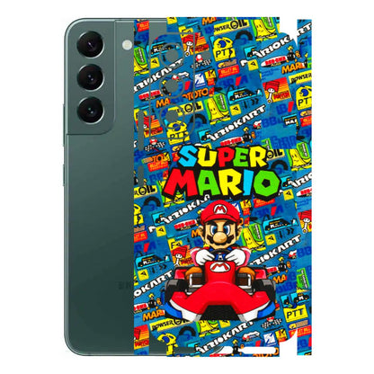 Samsung A/S Series Phone Skins (All Models) - Super Mario Kart - 3D Embossed Finish (L-140) Samsung Galaxy S22